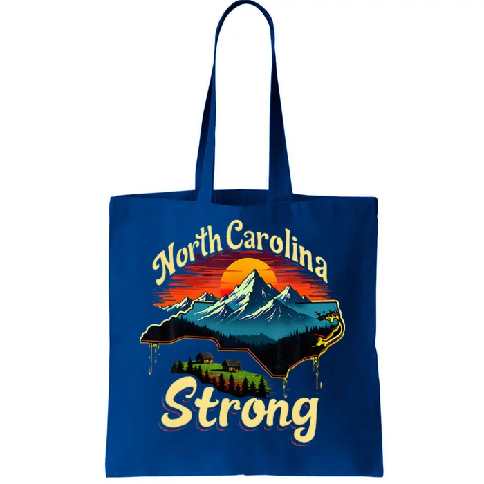 North Carolina Strong Strong Nc State Support Tote Bag