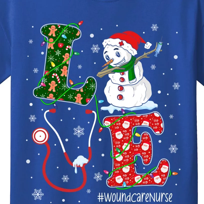 Nurse Christmas Santa Reindeer Love Registered Nurse Life Meaningful Gift Kids T-Shirt