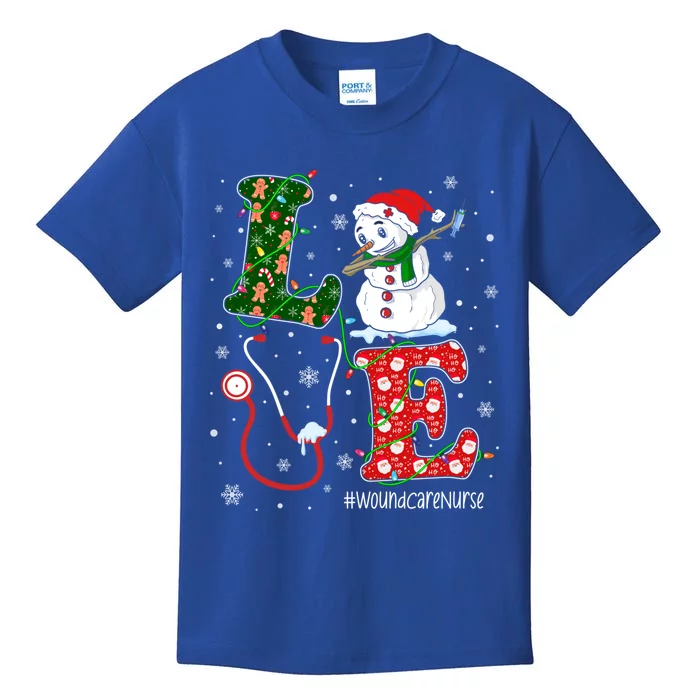 Nurse Christmas Santa Reindeer Love Registered Nurse Life Meaningful Gift Kids T-Shirt