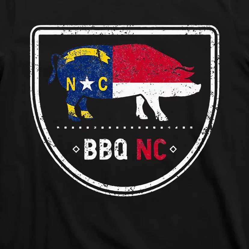 North Carolina State Flag Bbq Nc T-Shirt