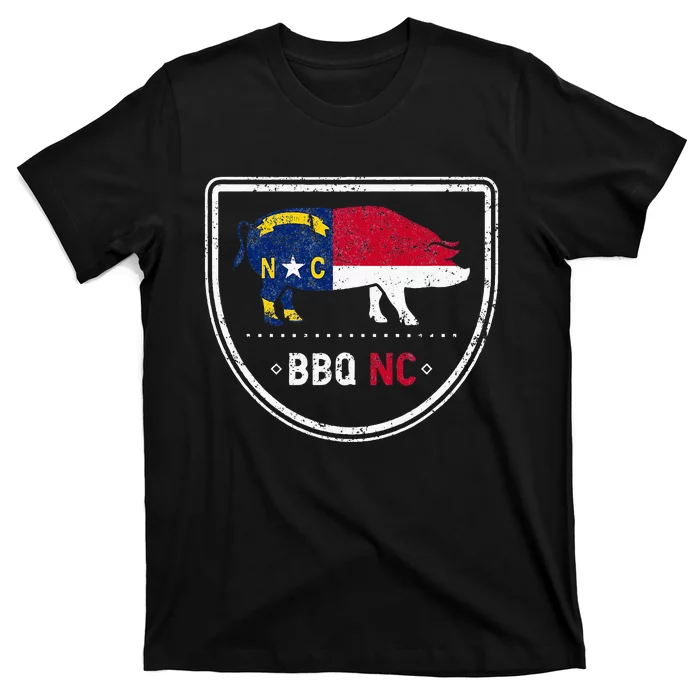 North Carolina State Flag Bbq Nc T-Shirt