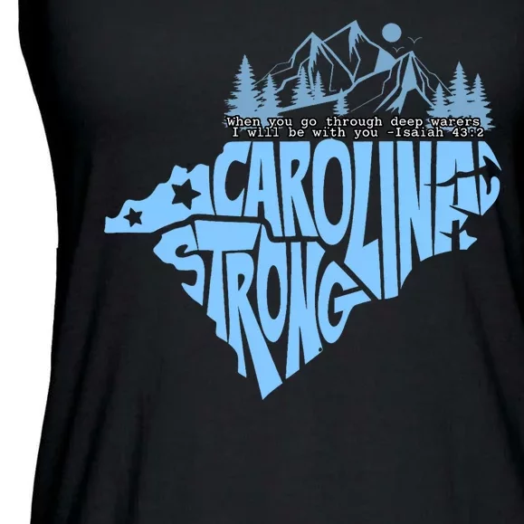 North Carolina Stronger Together Ladies Essential Flowy Tank