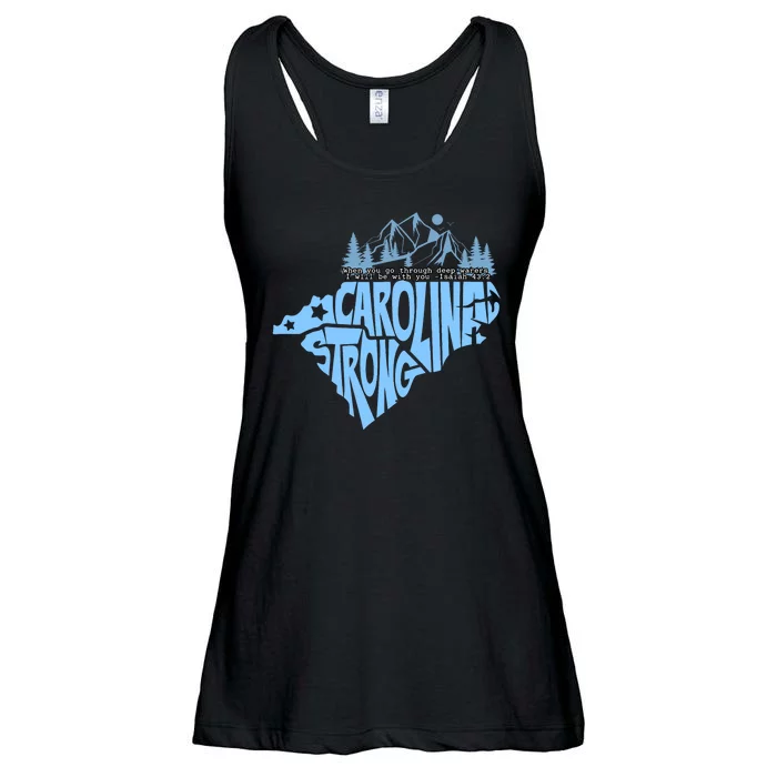 North Carolina Stronger Together Ladies Essential Flowy Tank