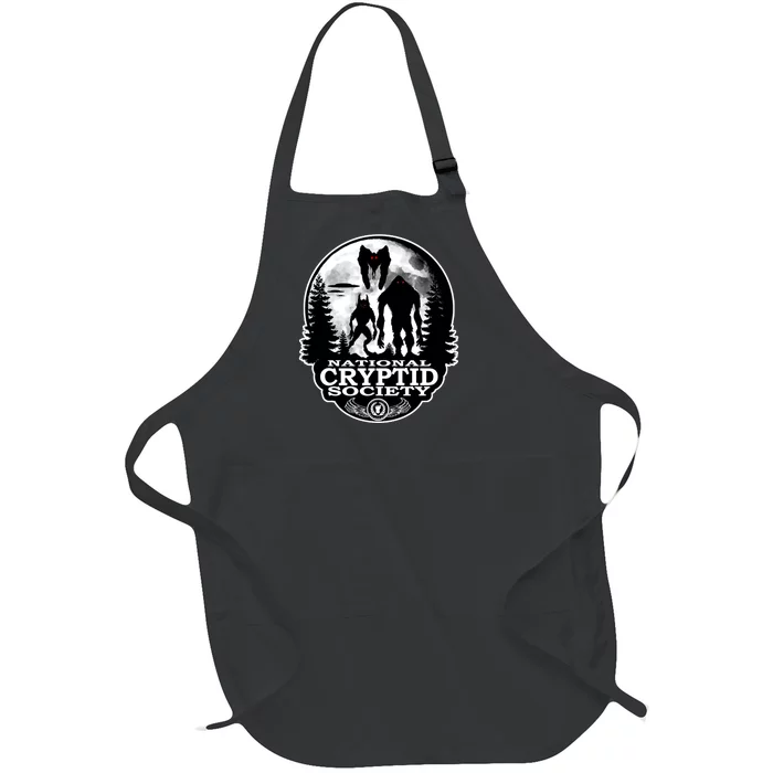 National Cryptid Society Mothman Full-Length Apron With Pocket