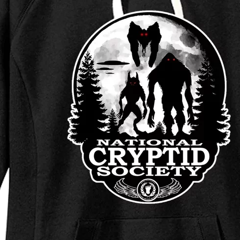 National Cryptid Society Mothman Women's Fleece Hoodie