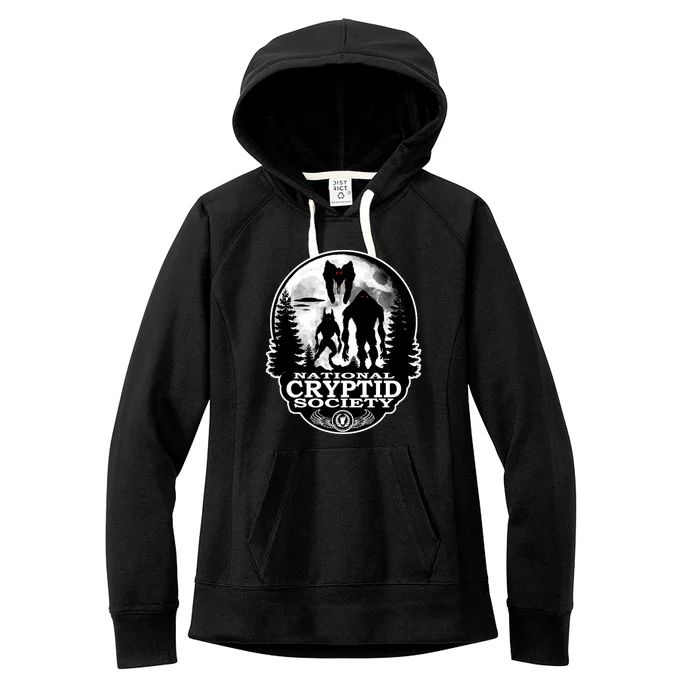 National Cryptid Society Mothman Women's Fleece Hoodie