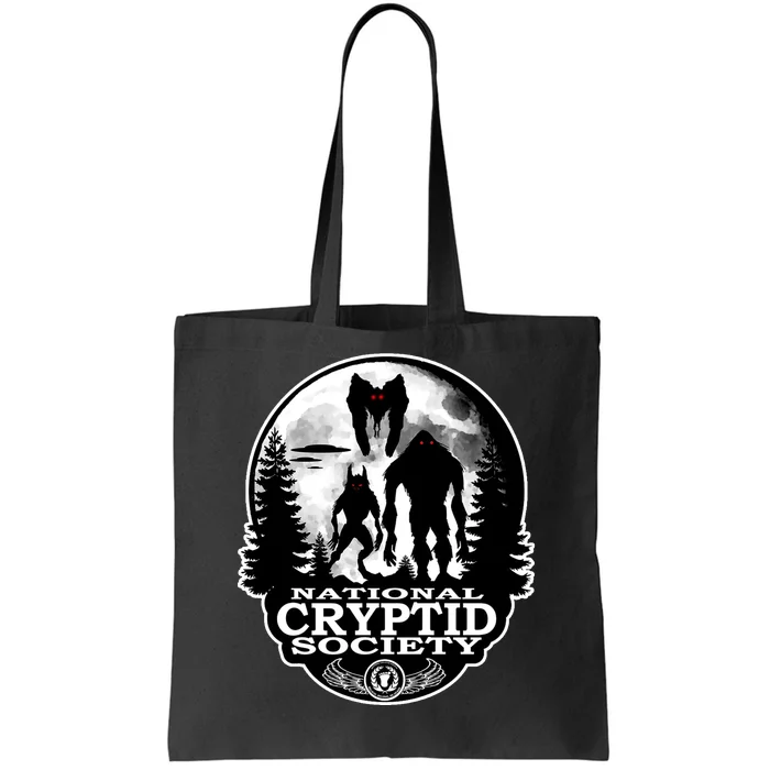 National Cryptid Society Mothman Tote Bag