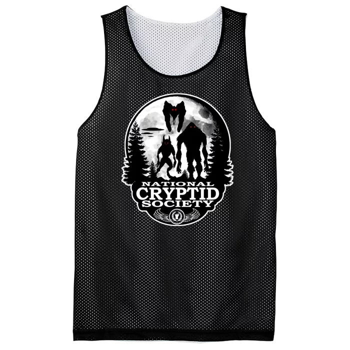 National Cryptid Society Mothman Mesh Reversible Basketball Jersey Tank