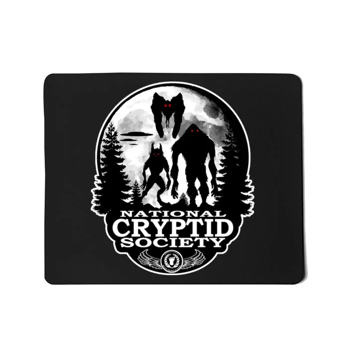 National Cryptid Society Mothman Mousepad