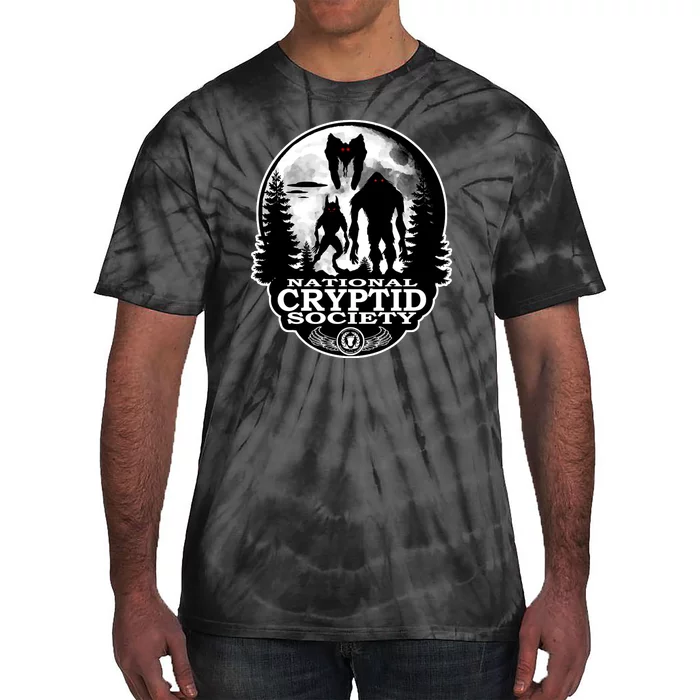 National Cryptid Society Mothman Tie-Dye T-Shirt