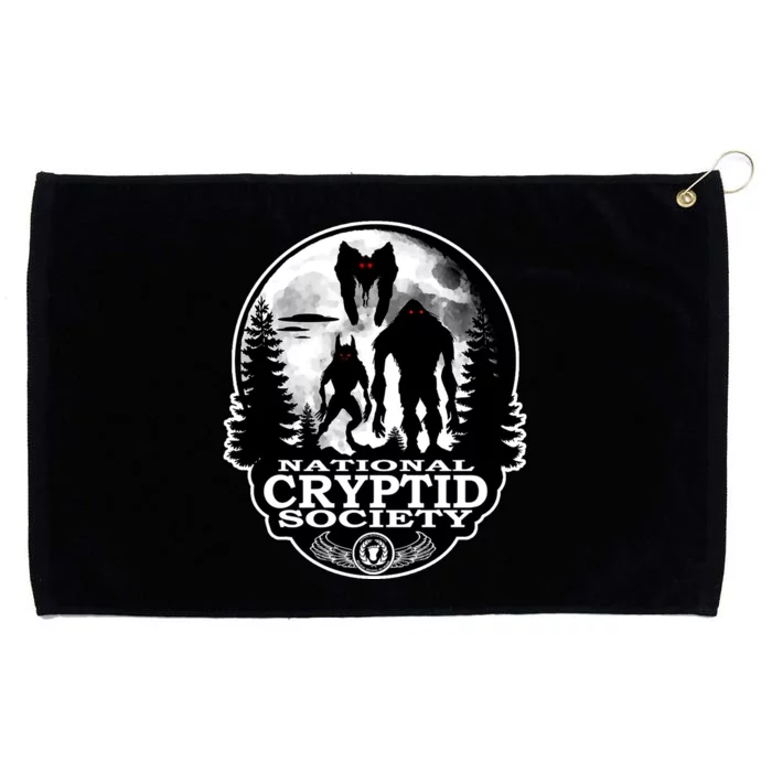 National Cryptid Society Mothman Grommeted Golf Towel