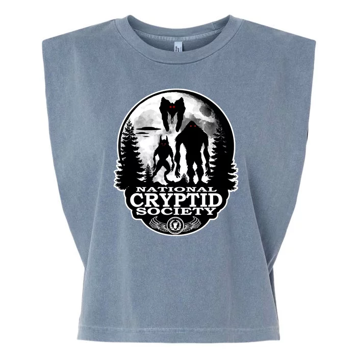 National Cryptid Society Mothman Garment-Dyed Women's Muscle Tee