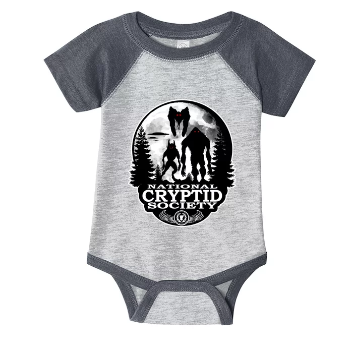 National Cryptid Society Mothman Infant Baby Jersey Bodysuit