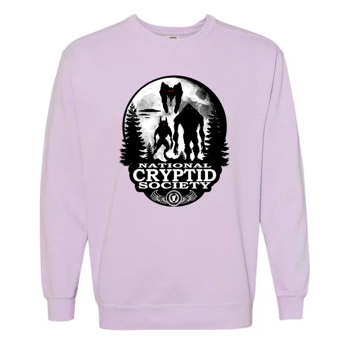 National Cryptid Society Mothman Garment-Dyed Sweatshirt