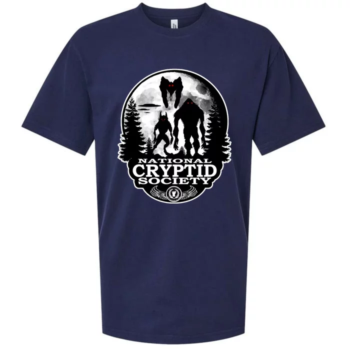 National Cryptid Society Mothman Sueded Cloud Jersey T-Shirt