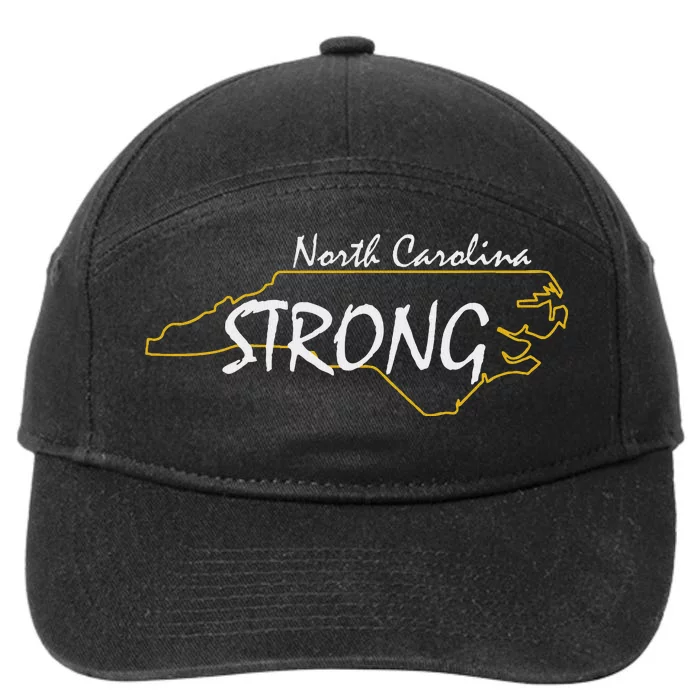 North Carolina Strong Nc State 7-Panel Snapback Hat