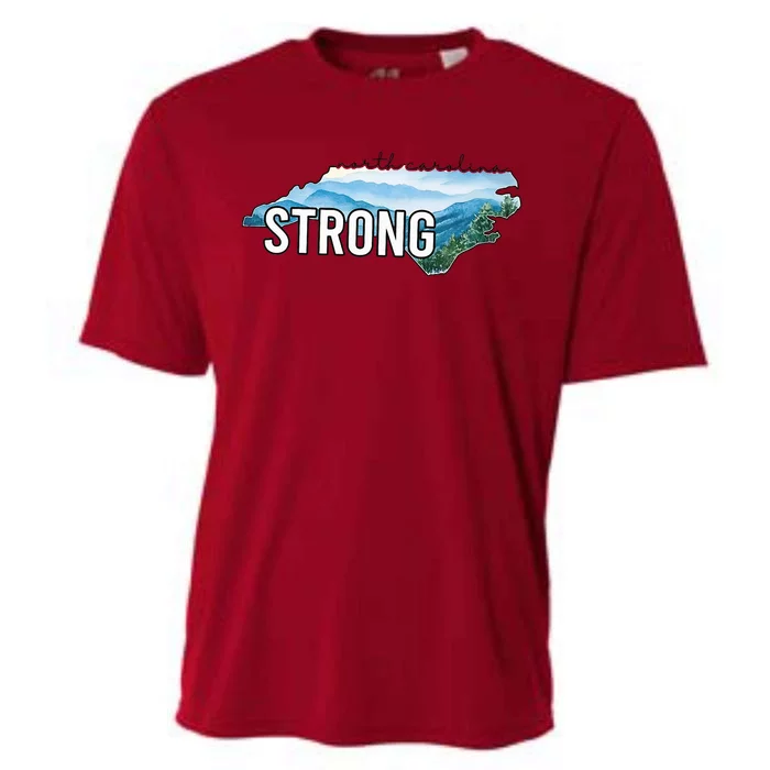 North Carolina Strong Nc State Cooling Performance Crew T-Shirt