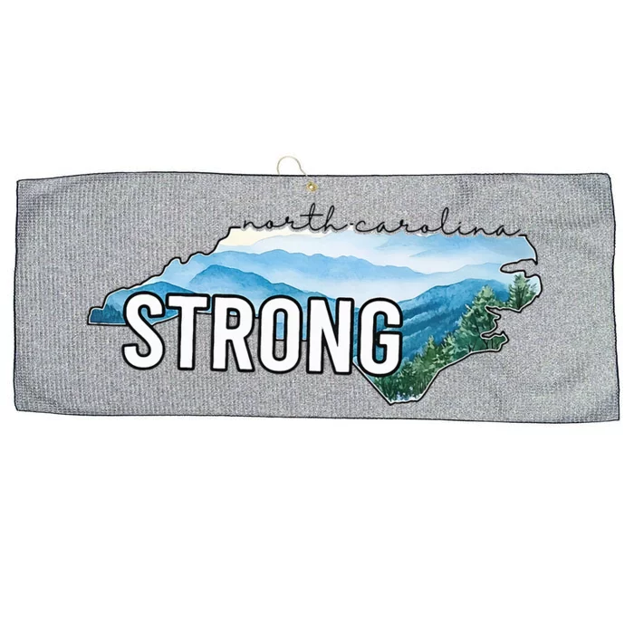 North Carolina Strong Nc State Large Microfiber Waffle Golf Towel