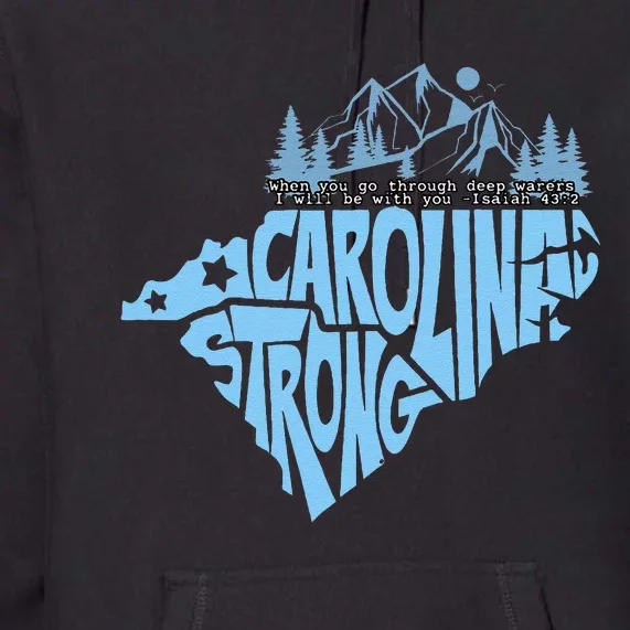 North Carolina Stronger Together Gift Premium Hoodie