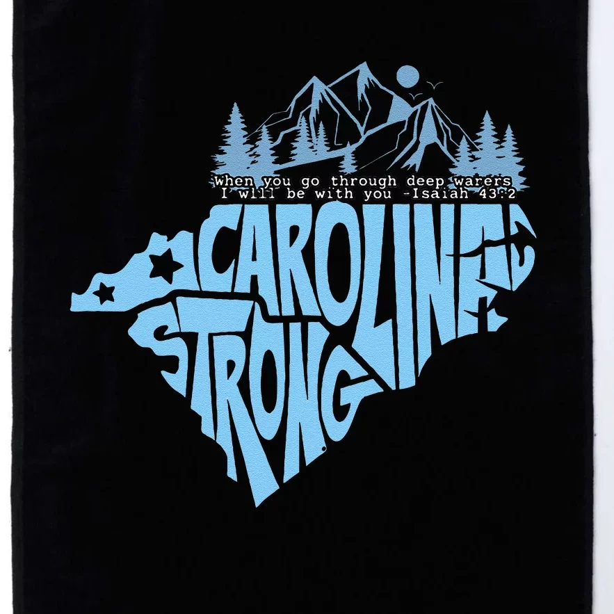 North Carolina Stronger Together Gift Platinum Collection Golf Towel