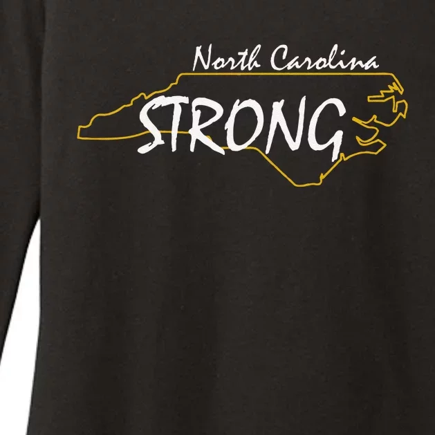 North Carolina Strong Nc State Womens CVC Long Sleeve Shirt