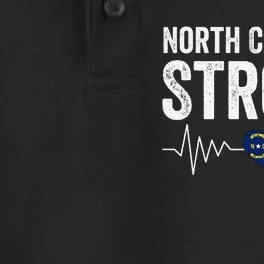 North Carolina Strong With Nc State And Love North Carolina Dry Zone Grid Performance Polo