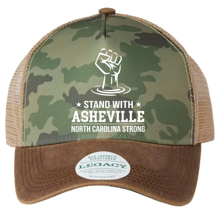 North Carolina Strong Asheville Nc Stand With Asheville 2024 Legacy Tie Dye Trucker Hat