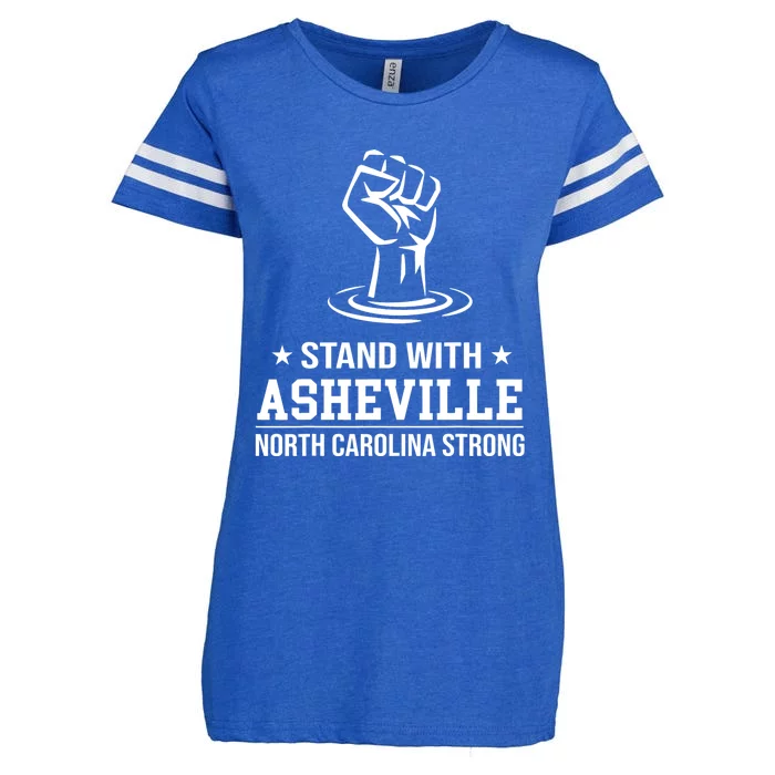 North Carolina Strong Asheville Nc Stand With Asheville 2024 Enza Ladies Jersey Football T-Shirt