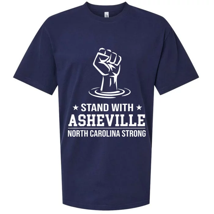 North Carolina Strong Asheville Nc Stand With Asheville 2024 Sueded Cloud Jersey T-Shirt