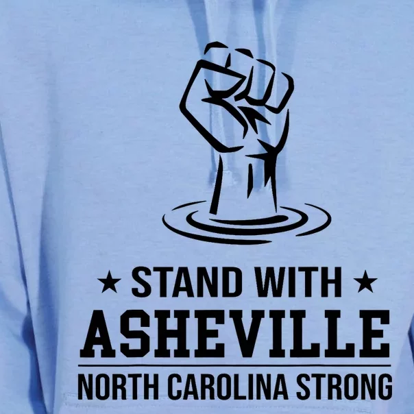 North Carolina Strong Asheville Nc Stand With Asheville 2024 Unisex Surf Hoodie