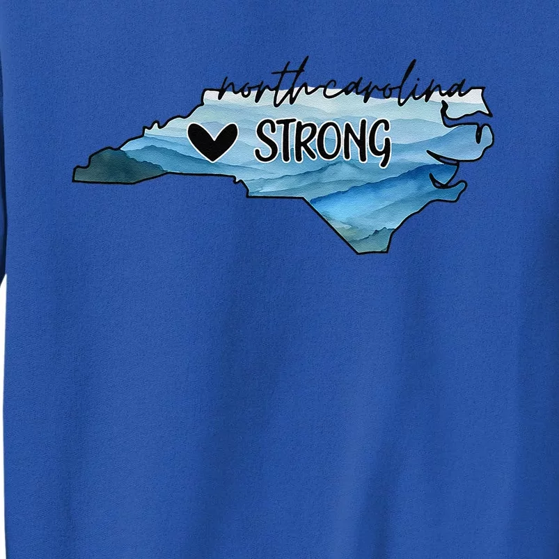 North Carolina Strong With Nc State And Love North Carolina Sweatshirt