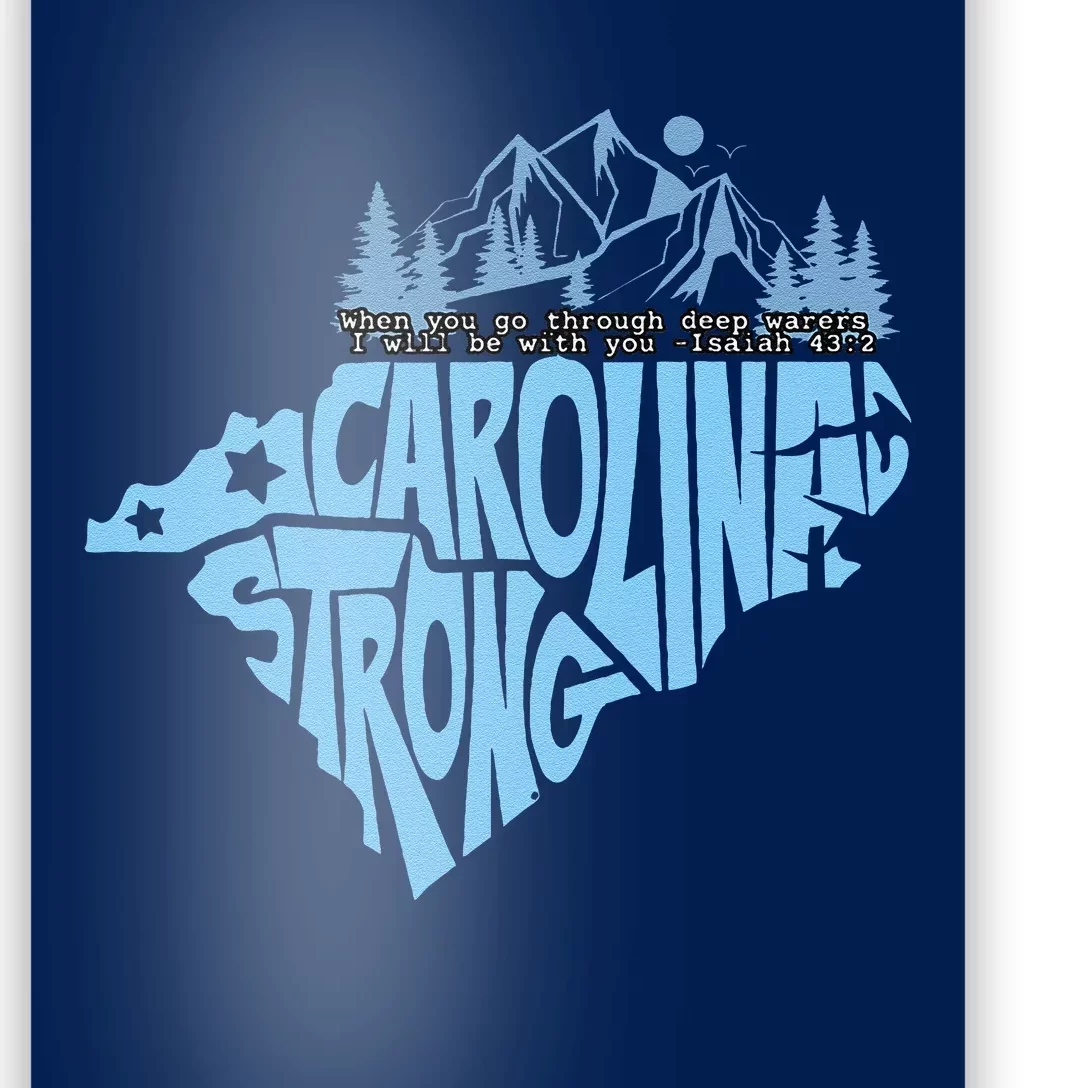 North Carolina Stronger Together Poster