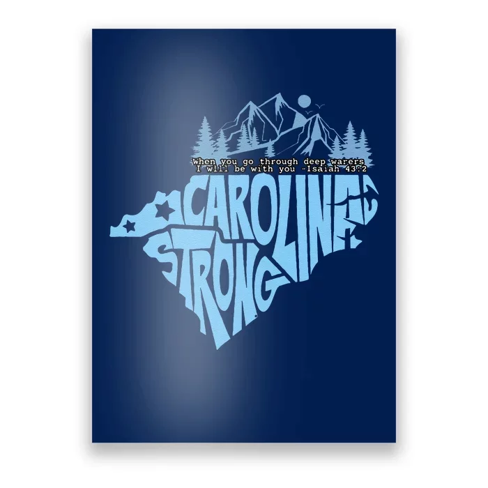 North Carolina Stronger Together Poster