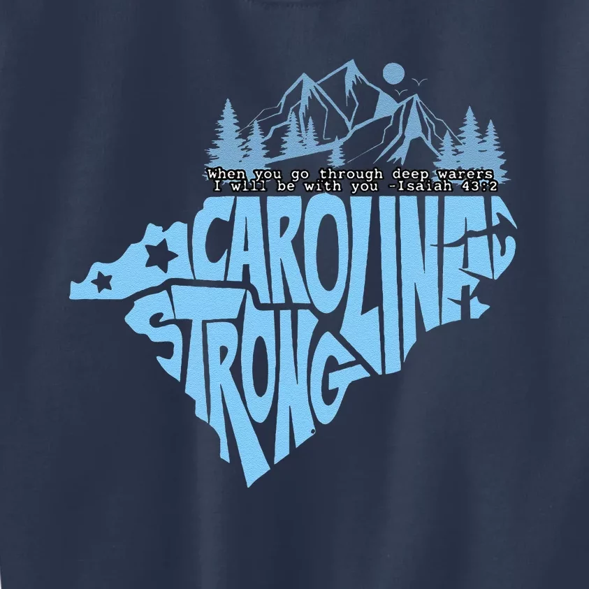 North Carolina Stronger Together Kids Sweatshirt