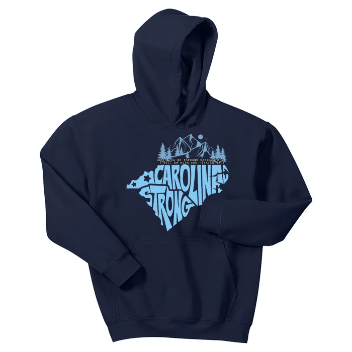 North Carolina Stronger Together Kids Hoodie