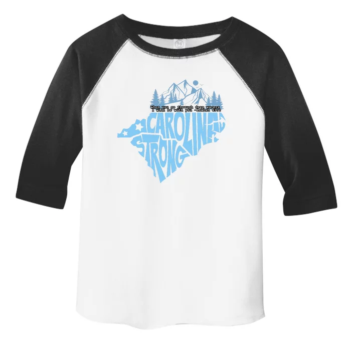 North Carolina Stronger Together Toddler Fine Jersey T-Shirt