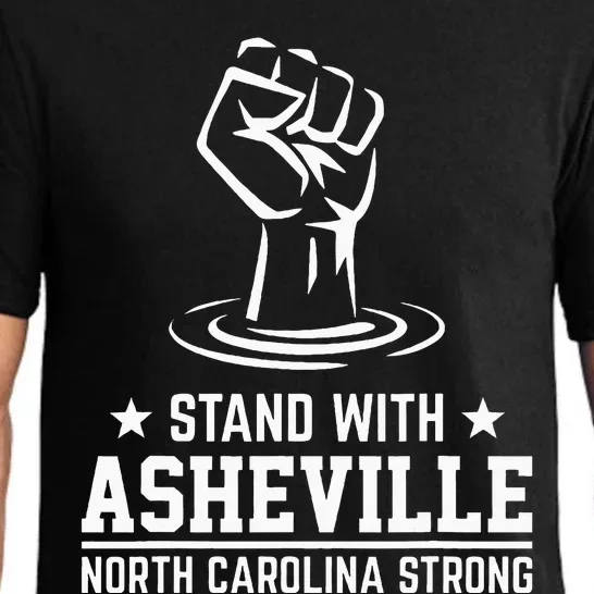 North Carolina Strong Asheville Nc Stand With Asheville 2024 Pajama Set