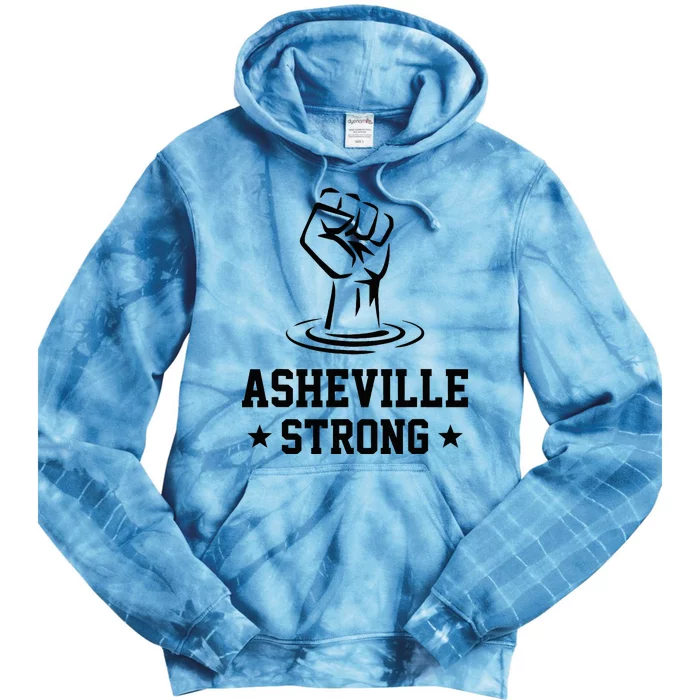 North Carolina Strong Asheville Nc Stand With Asheville 2024 Tie Dye Hoodie