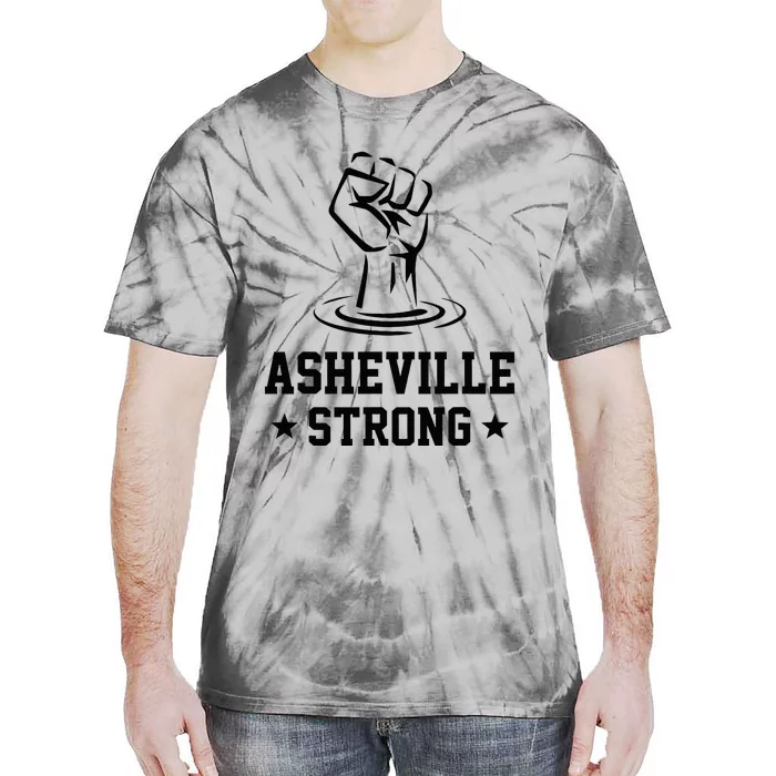 North Carolina Strong Asheville Nc Stand With Asheville 2024 Tie-Dye T-Shirt