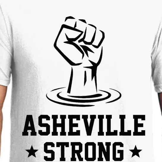 North Carolina Strong Asheville Nc Stand With Asheville 2024 Pajama Set