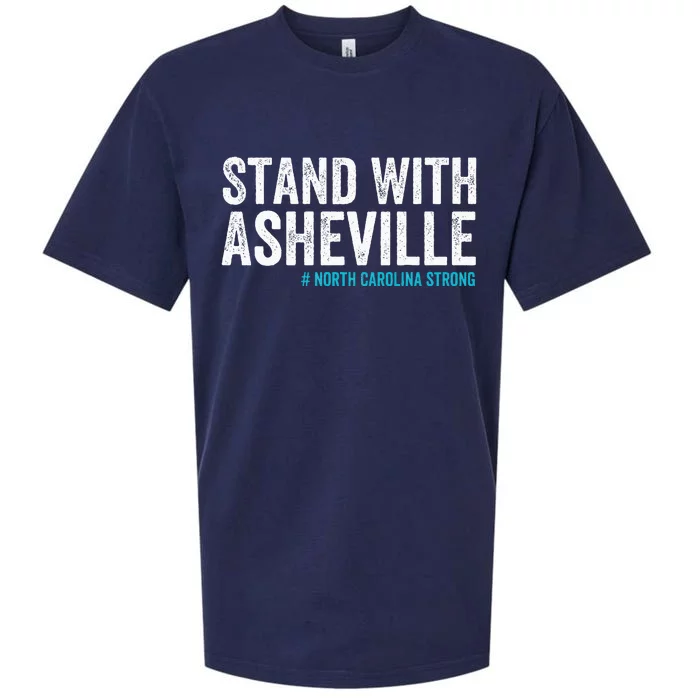 North Carolina Strong Asheville Nc Stand With Asheville 2024 Sueded Cloud Jersey T-Shirt