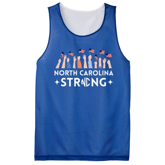 North Carolina Strong Support Nc Flag Mesh Reversible Basketball Jersey Tank