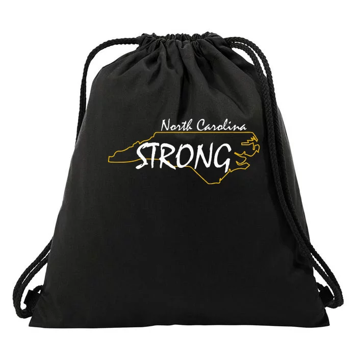 North Carolina Strong Nc State Drawstring Bag