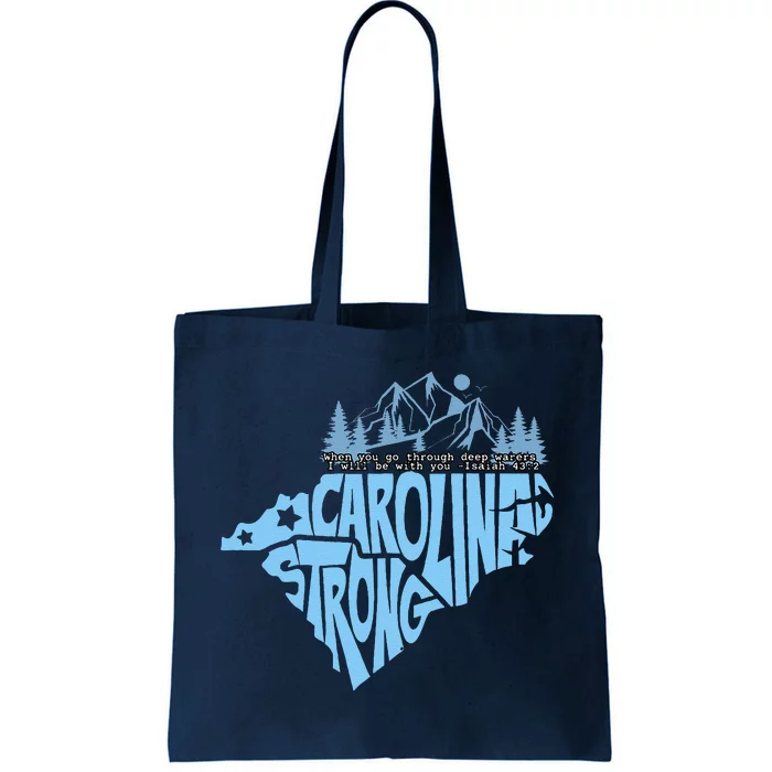 North Carolina Stronger Together Tote Bag