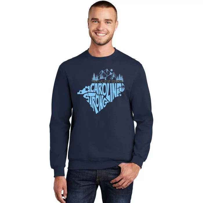 North Carolina Stronger Together Tall Sweatshirt