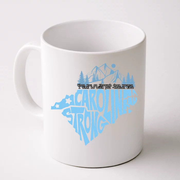 North Carolina Stronger Together Front & Back Coffee Mug