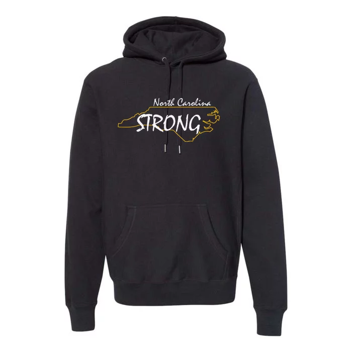 North Carolina Strong Nc State Premium Hoodie