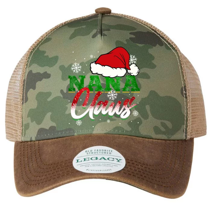 Nana Claus Santa Claus Chistmas Season Gift Legacy Tie Dye Trucker Hat