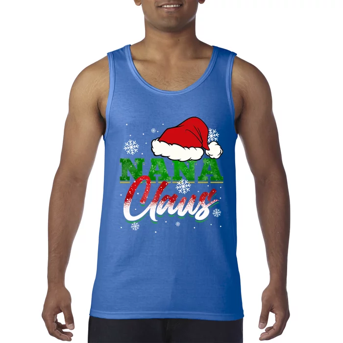 Nana Claus Santa Claus Chistmas Season Gift Tank Top