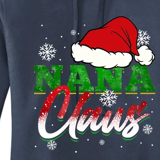 Nana Claus Santa Claus Chistmas Season Gift Women's Pullover Hoodie